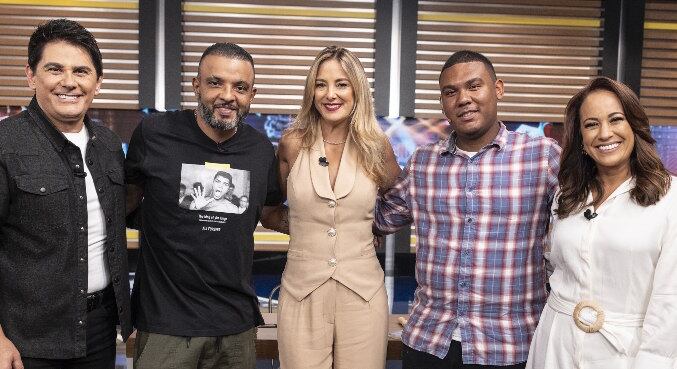 Lennie Simo fez um dueto com o rapper brasileiro Fernandinho Beat Box