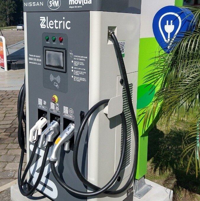 Cinco deles terão a potência de 60 kW com conectores CCS e Chademo