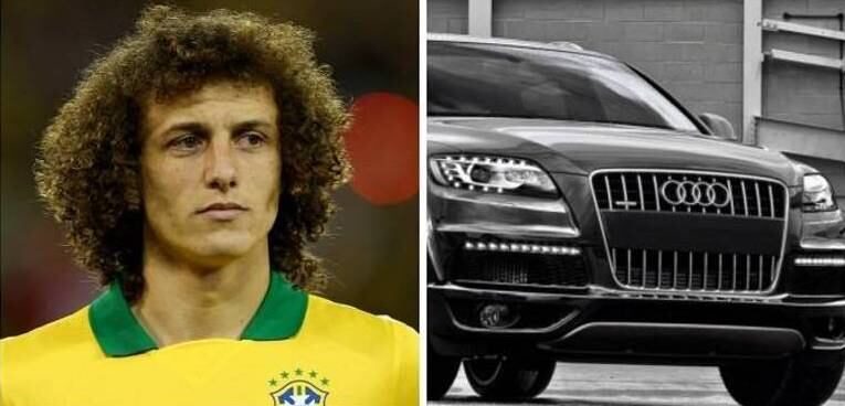 David Luiz tem preferência pelo seu Audi Q7 parecido com o de Marcelo (R$ 151 mil) e um dos mimos de Ronaldinho Gaúcho