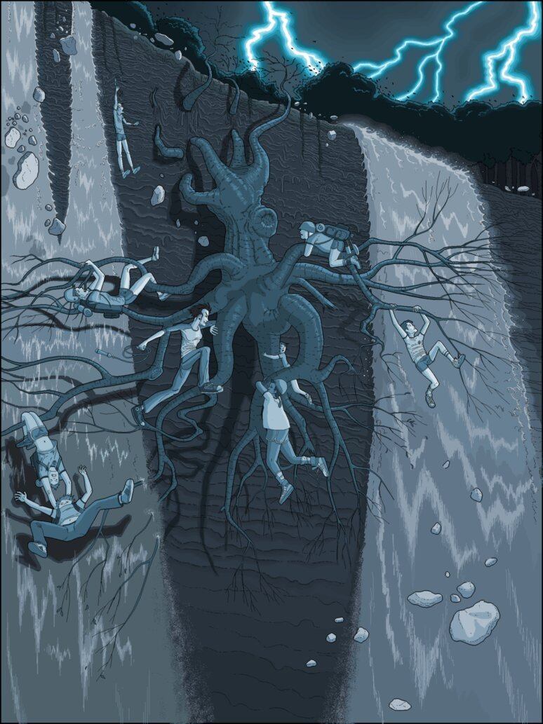 O livro se chama Camp Redblood and the Essencial Revenge (Algo como, Acampamento Sangue vermelho e a vingança essencial, em tradução livre) e está disponível no formato digital para Kindle e Nook