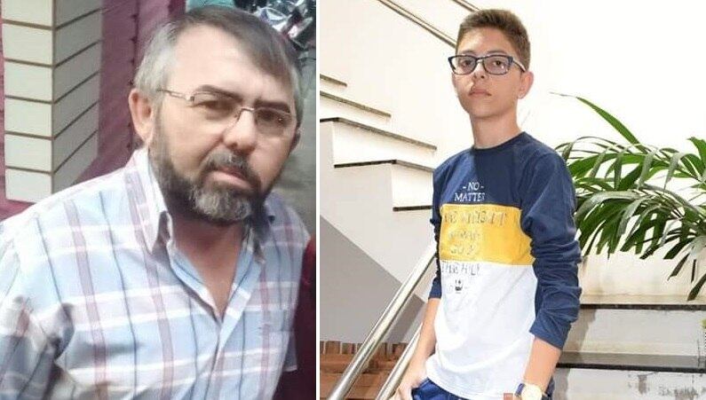 Empresário João Magalhães e o filho Vinícius mortos durante tiroteio