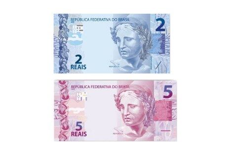 A substituição das cédulas antigas pelas novas será gradual