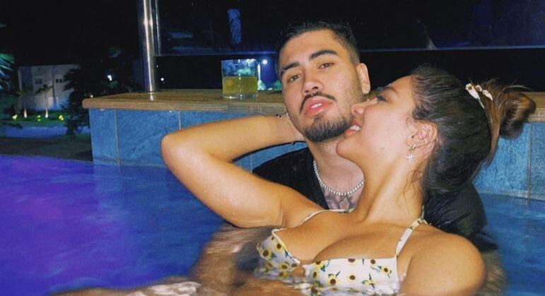 Kevinho e Gabriela estão juntos há 1 ano
