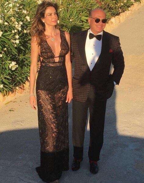 Luciana Gimenez esteve presente com o marido, Marcelo de Carvalho
