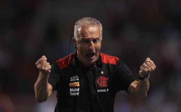 Dorival Júnior sabe que o contrato é de risco. O sonho é Renato Gaúcho