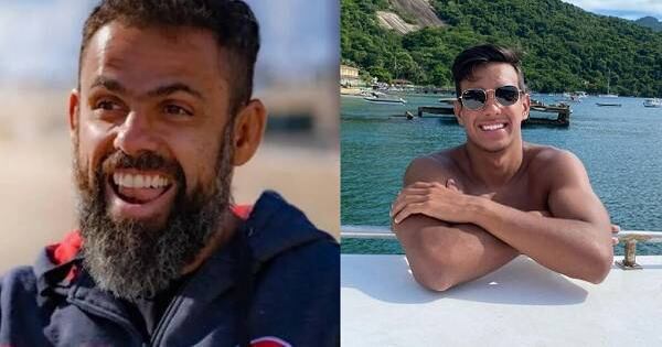O empresário Sérgio Alves e o copiloto José Porfírio de Brito Júnior, que estão desaparecidos
