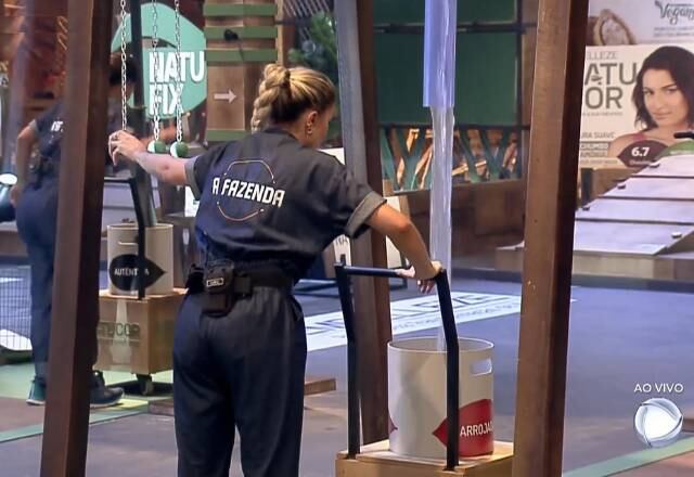 Carol não desistiu um instante e se mostrava determinada, mesmo estando boa parte do tempo, em terceiro lugar na competição