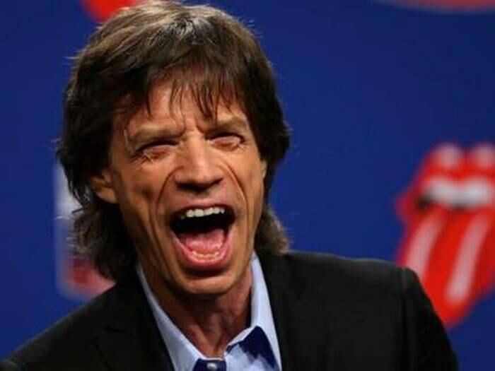 O cantor Mick Jagger