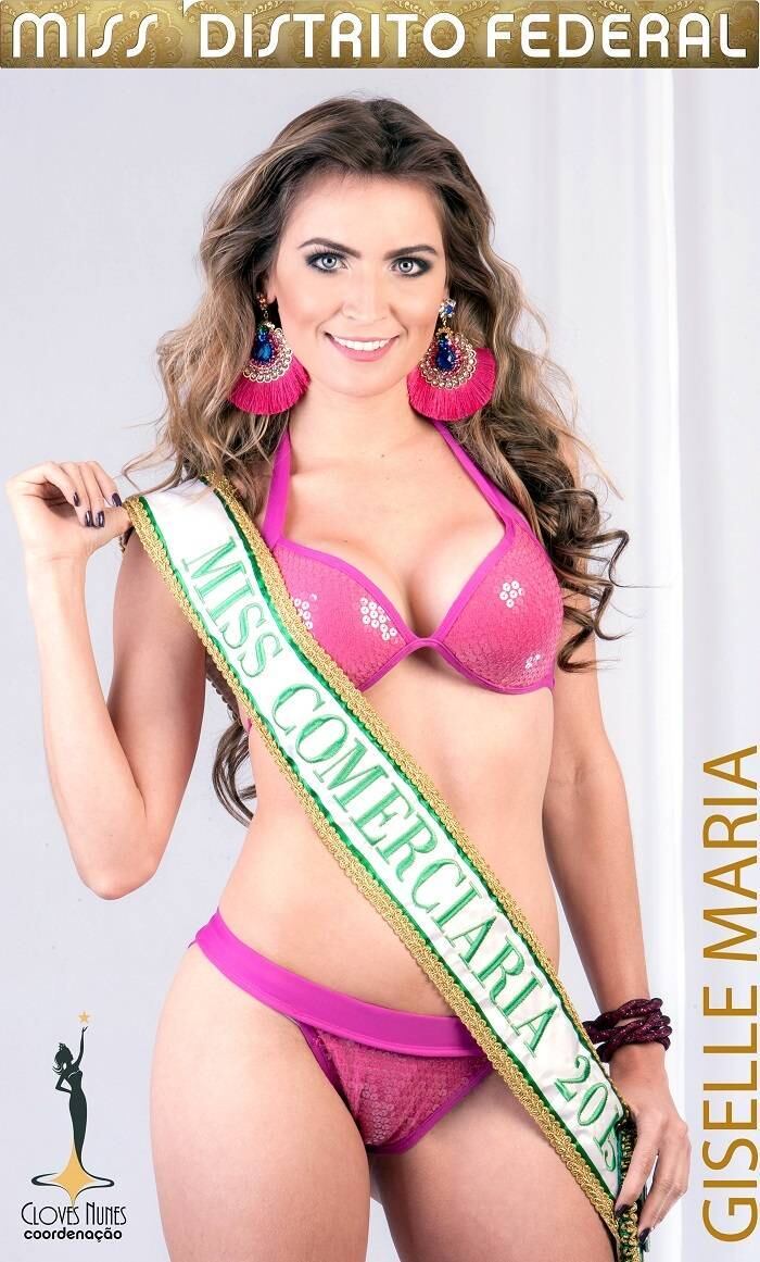 Assim como Giselle Maria, que foi escolhida como representante das comerciárias. Ela não é uma gata? 