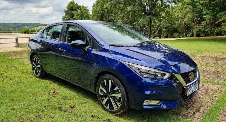 Versa 2023 vem equipado com motor 1.6 16V flex, que entrega 113 cv