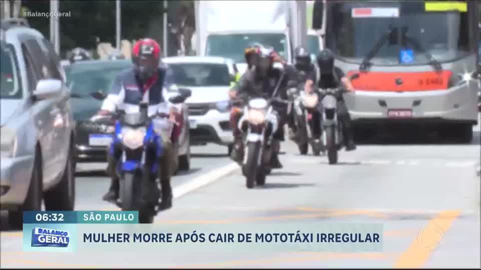 Mulher morre atropelada por caminhão ao usar mototáxi em Carapicuíba, na Grande SP