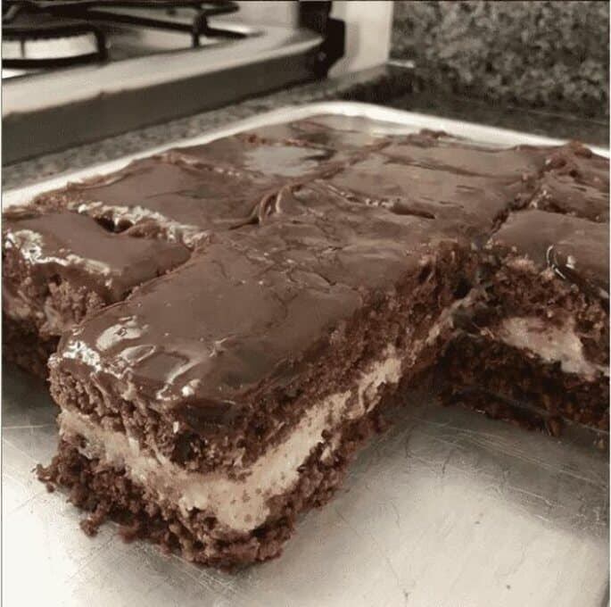 O Bolo de prestígio GELADINHO é irresistível faz aí e se delicie!