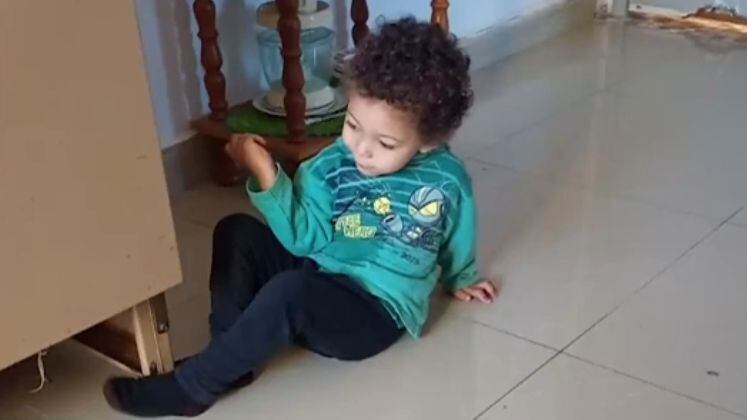 Thiago estava com os pais antes de desaparecer