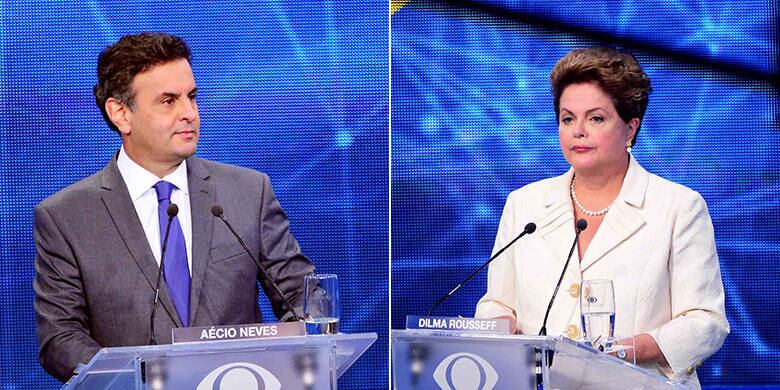 Dilma Rousseff para Aécio Neves: "Nós nunca escondemos embaixo do tapete os malfeitos os crimes de corrupção"