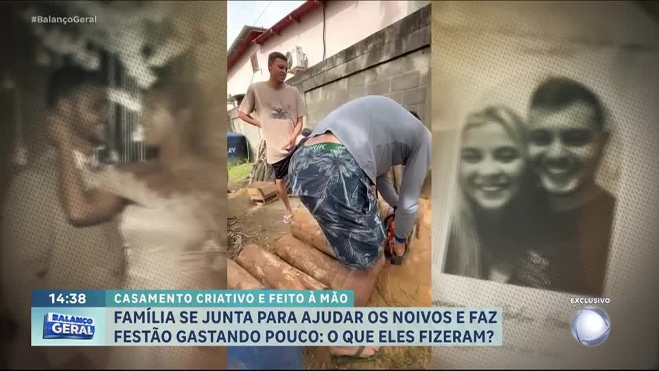 Família se une para ajudar casal e organiza festa de casamento pela metade do preço no ES