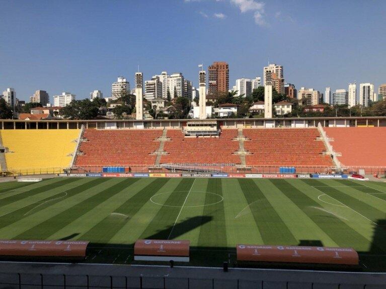 Domingo - 16h - Palmeiras x Ceará - Pacaembu - Andre Luiz de Freitas Castro (GO) -Suspensos: Gustavo Gómez e Thiago Santos (Palmeiras) - Pendurados: Luan, Jailson, Dudu, Moisés, Bruno Henrique, Lucas Lima, Marcos Rocha, Mayke e Willian (Palmeiras); Arnaldo, Samuel Xavier, Calyson, Reina, Everson e Ricardinho (Ceará)
(Foto: Ana Canhedo)