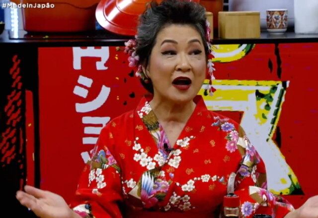 "No Japão sempre pensamos nas outras pessoas, tem que dividir com todo mundo", avisa a Mama sobre a refeição.