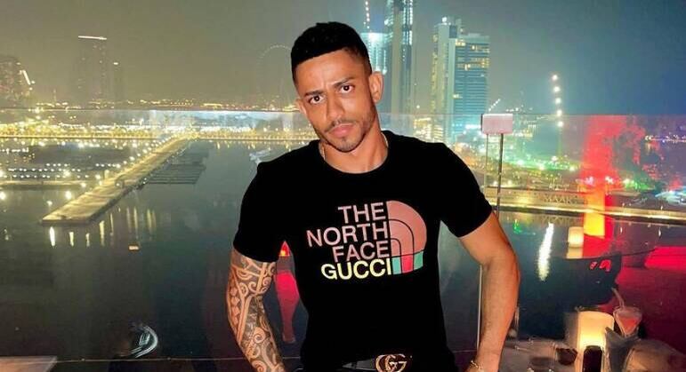 Alan Santos de Oliveira levou um tiro no rosto