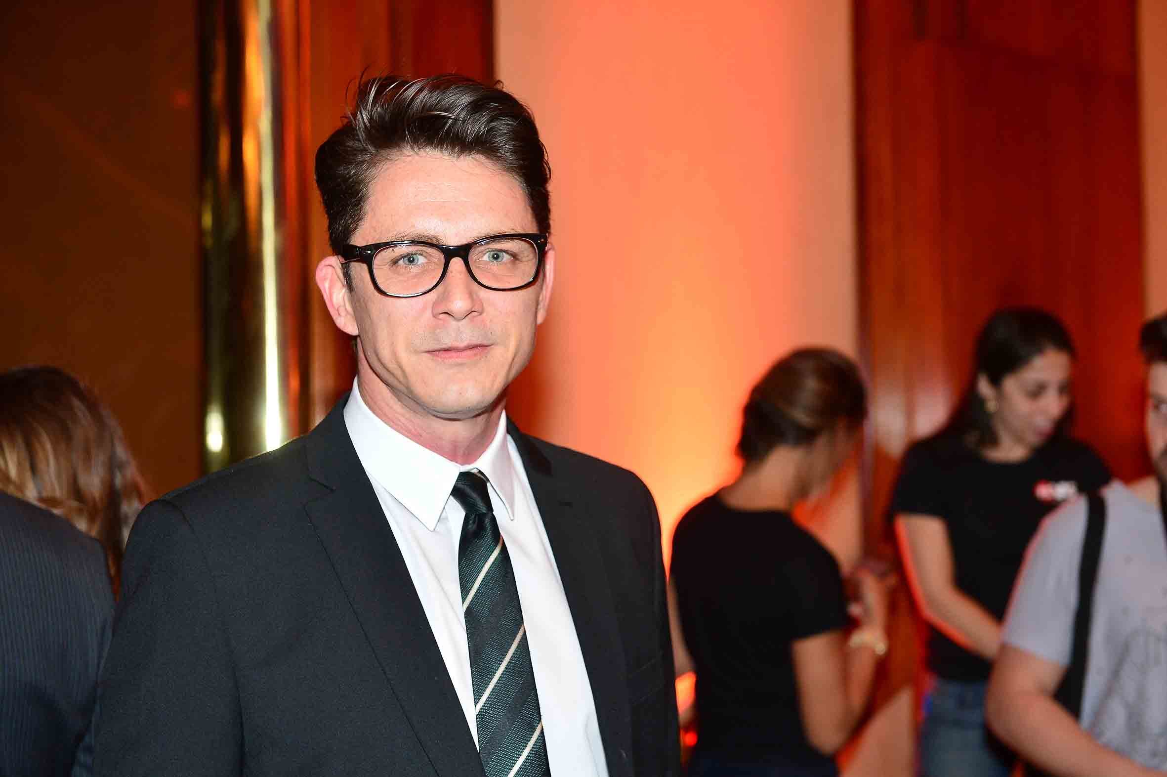 O ator Petrônio Gontijo marca presença no evento do Instituto Ressoar