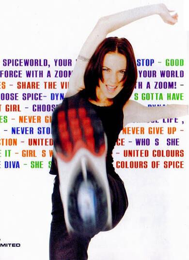 Mel C deu uma entrevista no parlamento britânico demonstrando ser politizada e de esquerda. Mas tudo foi cortado, e o único trecho divulgado foi o que Geri chamava Margaret Thatcher de "a primeira Spice Girl", para mostrar que o grupo apoiava a direita inglesa