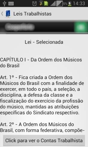 A lei nº 3.857, sancionada em 1960 pelo presidente Juscelino Kubitschek, regulamentou a profissão dos músicos. O texto determina que a profissão deve ter um conselho nacional pela ética dos profissionais, por exemplo