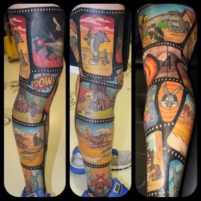 Essa sim, sabe se tatuar