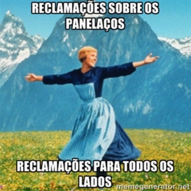 Nem todo mundo gostou do barulho dos panelaços