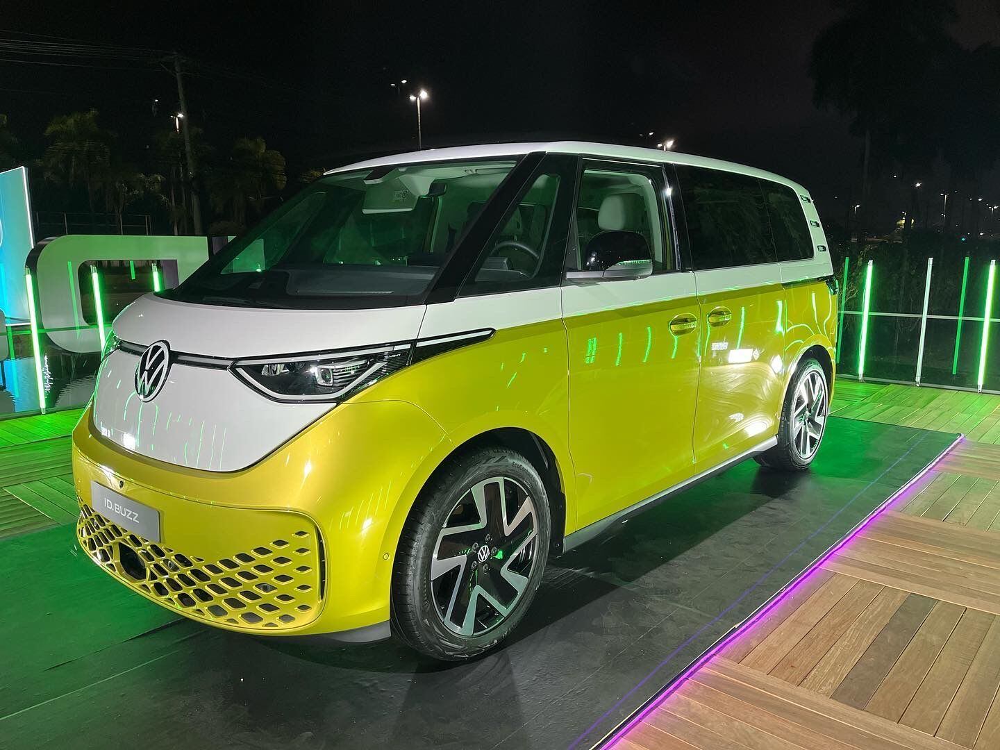 Volkswagen já apresentou a ID.Buzz no Brasil durante o Rock in Rio