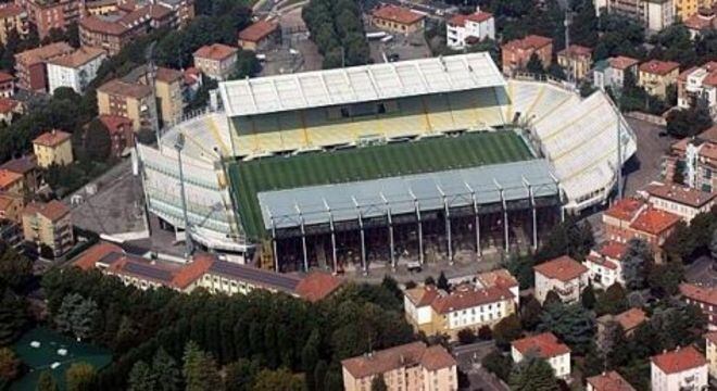 Visão aérea do Tardini