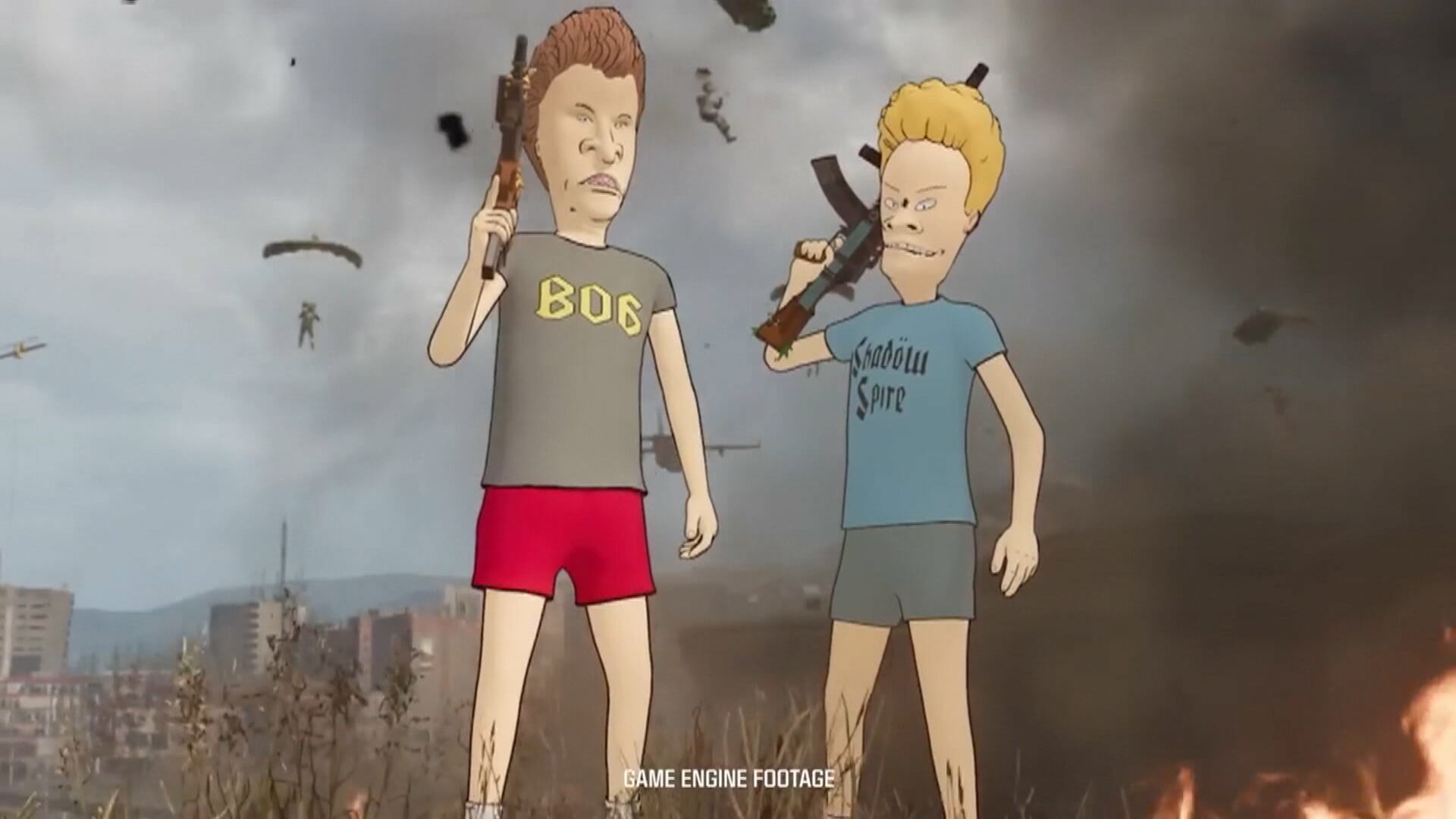 Sucesso nos anos 90, Beavis and Butt-Head chegam à nova temporada do jogo Call of Duty