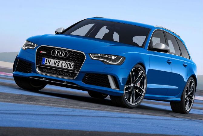 E um Audi RS6, que vale cerca de R$ 500 mil 