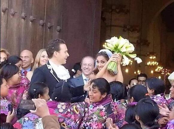 Casamento da ex-RBD, Anahi, e Manuel Velasco 