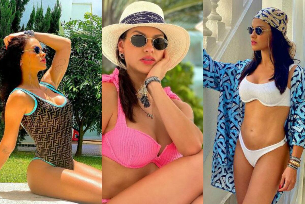 Andressa Suita mostrou que está mais do que preparada para os dias quentes do verão. A morena, que está solteira desde o fim do casamento com Gusttavo Lima, publicou nas redes sociais um clique pra lá de elegante: biquíni branco e kimono. A seguir, fizemos uma seleção com os looks de praia da influencer para você se inspirar. Confira!