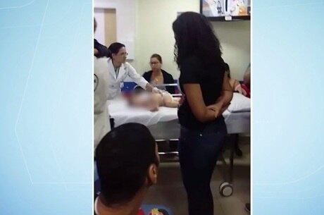 Bebê foi socorrido e passou por cirurgia