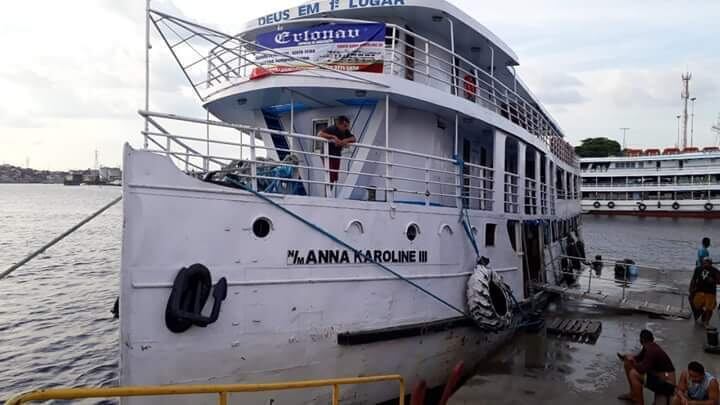 Embarcação naufraga no sul do estado do Amapá
