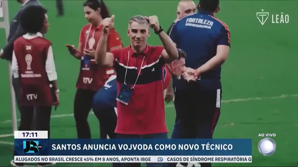 Santos anuncia a contratação do técnico Juan Pablo Vojvoda