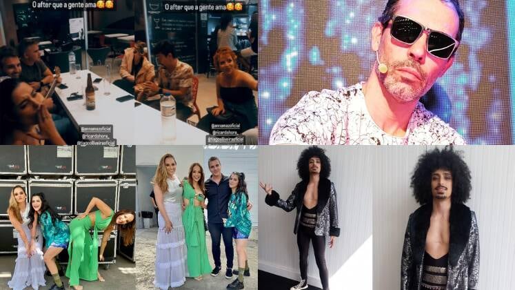 Quem vê toda a animação dos jurados no painel de especialistas do Canta Comigo 5, talvez não faça ideia de que essa turma é de fato "inimiga do fim" e leva o lema de que a diversão não acaba quando termina o episódio! O after show corre solto para colocar a conversa em dia.  Veja tudo o que rolou por trás das câmeras na repescagem