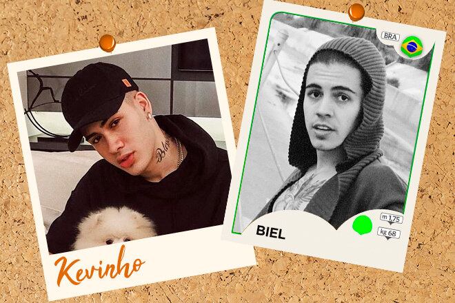 Kevinho x Biel 

Após
Kevinho assumir o namoro com a blogueira Flavia Pavanelli, o funkeiro
entrou em uma discussão pelas redes sociais com o cantor Biel, ex de Flavia