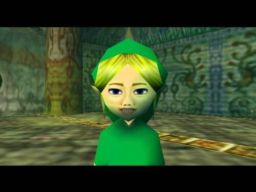 Criada
em 2010 pelos usuários da 4chan, a creepypasta chamada “Majora’s Mask” é um
conto sobre uma versão amaldiçoada do jogo The Legend of Zelda: Majora’s Mask.
A história é contada em primeira pessoa, por um jovem que recebeu um cartucho
do jogo de um velho desconhecido. Ao começar a jogar, todos os personagens o
chamavam de Ben, e ele acreditava se tratar de um bug. Após “hackear” o jogo, o
jovem acaba sendo levado até a última fase para duelar com o chefão. Porém, a
fase estava totalmente distorcida e horripilante e ele acaba ficando
traumatizado