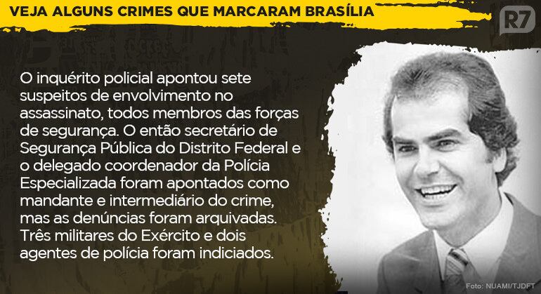 Veja alguns crimes que marcaram Brasília