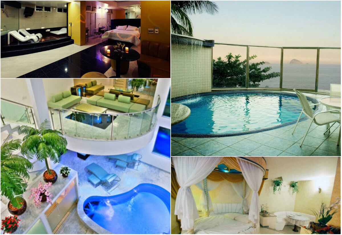 Você já pensou em comemorar o Dia dos Namorados de 2015 no
motel e com muito luxo? Como esta é a intenção de 8,1% dos brasileiros, segundo
pesquisa divulgada pela CNDL (Confederação Nacional de Dirigentes Lojistas) e
pelo SPC (Serviço de Proteção ao Crédito), o R7 levantou alguns dos principais — e mais caros — motéis do País e
dá uma força para você festejar a data!