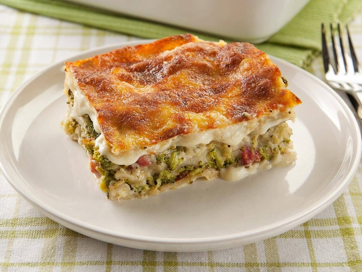 lasanha de brocólis delícia comercial