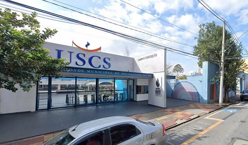 Pichação foi feita na sexta-feira, com ameaças de ataque nesta terça (3)