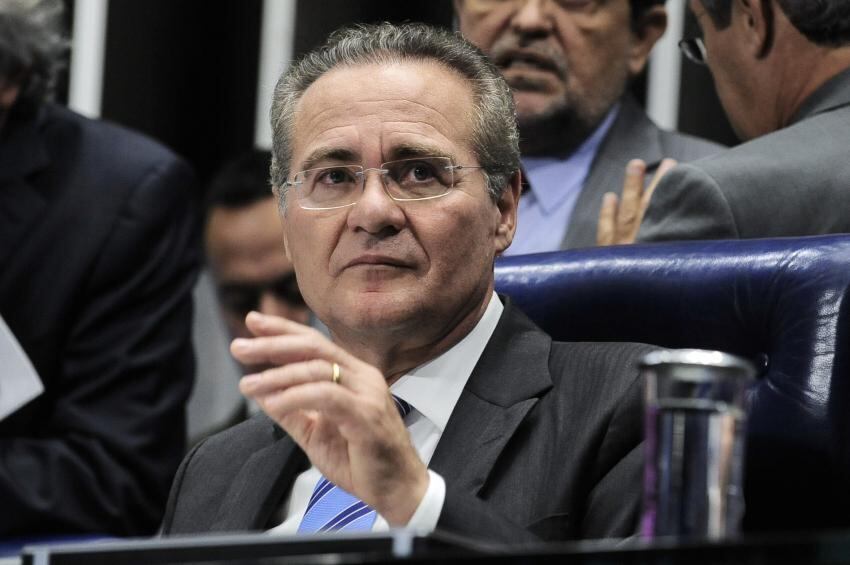 Renan Calheiros, presidente do Senado
