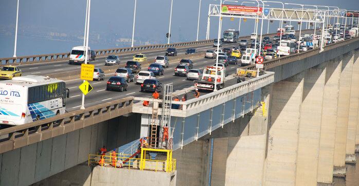 CCR Pontes estima que 86 mil carros passem pela ponte após 16h desta quinta-feira (14)