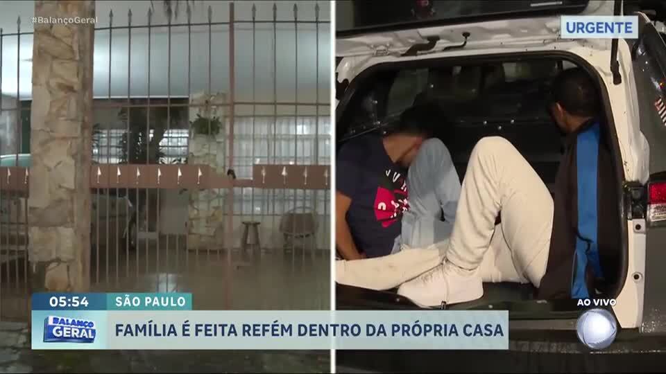 Família é feita refém dentro de casa na zona sul de São Paulo