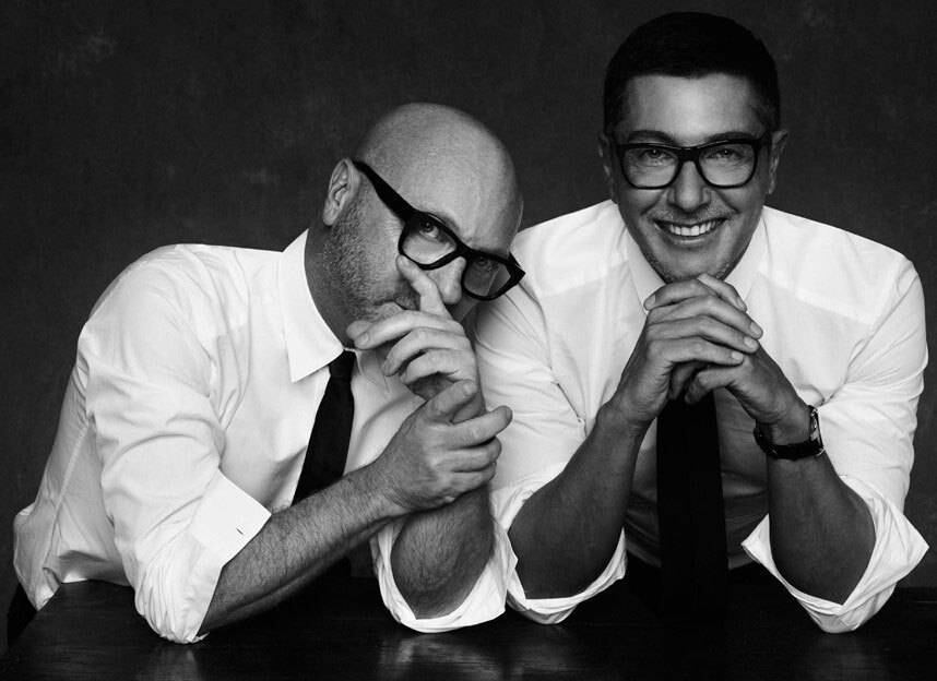 Domenico Dolce e Stefano Gabbana são os donos da grife italiana