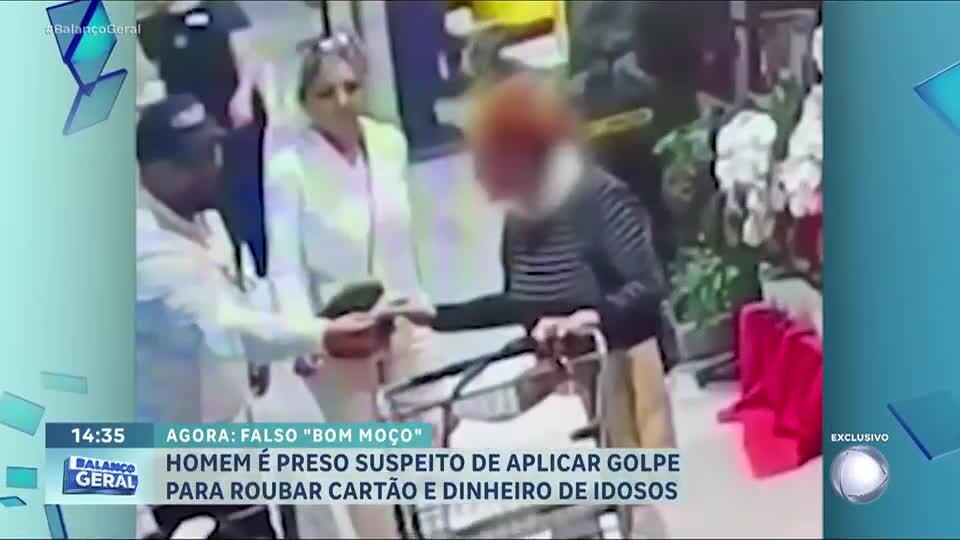 Homem é preso suspeito de roubar cartões e dinheiro da carteira de idosos nos EUA