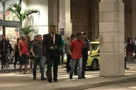 Um suspeito foi preso e outros três conseguiram fugir