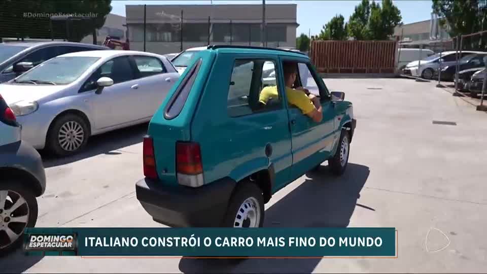 Conheça o carro de pouco mais de 200 quilos que pode ser o mais fino do mundo